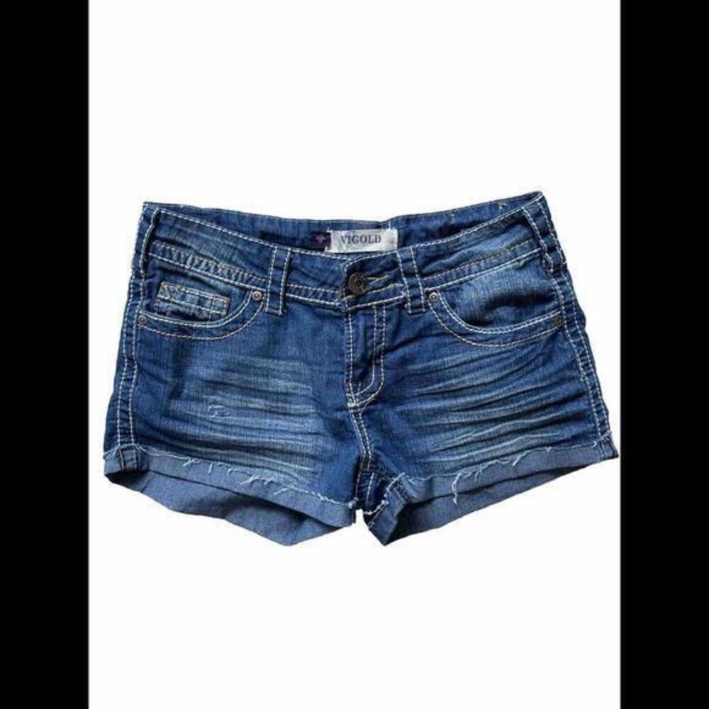 Vigold Jeans Womens Denim Shorts Size 5/6 28‎